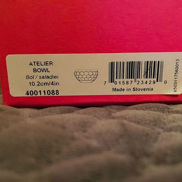 ♥️ Monique Lhuillier crystal for Waterford design, small treasure bowl. - Picture 10 of 14